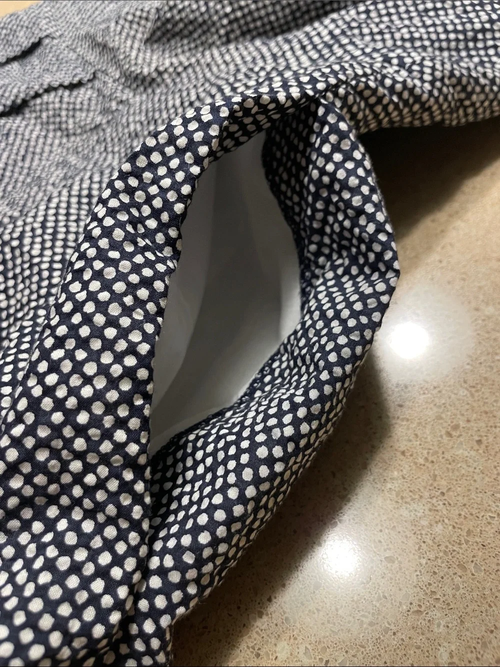 J. Crew Strapless Black and White Polka Dot Dress